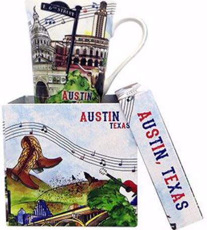 Austin Watercolor Mug