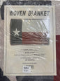 Texas Flag Woven Blanket