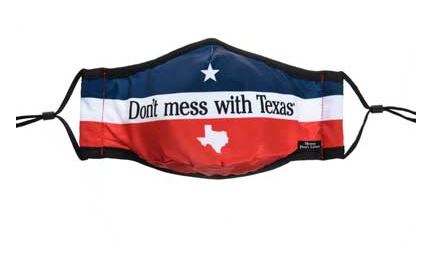 Texas Flag Mask