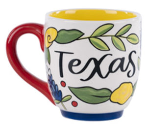 State of Texas Yellow Rose Mug