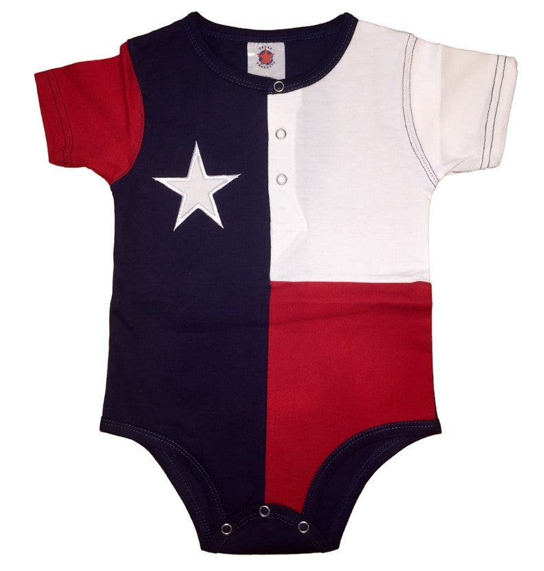 Texas Flag Onesie