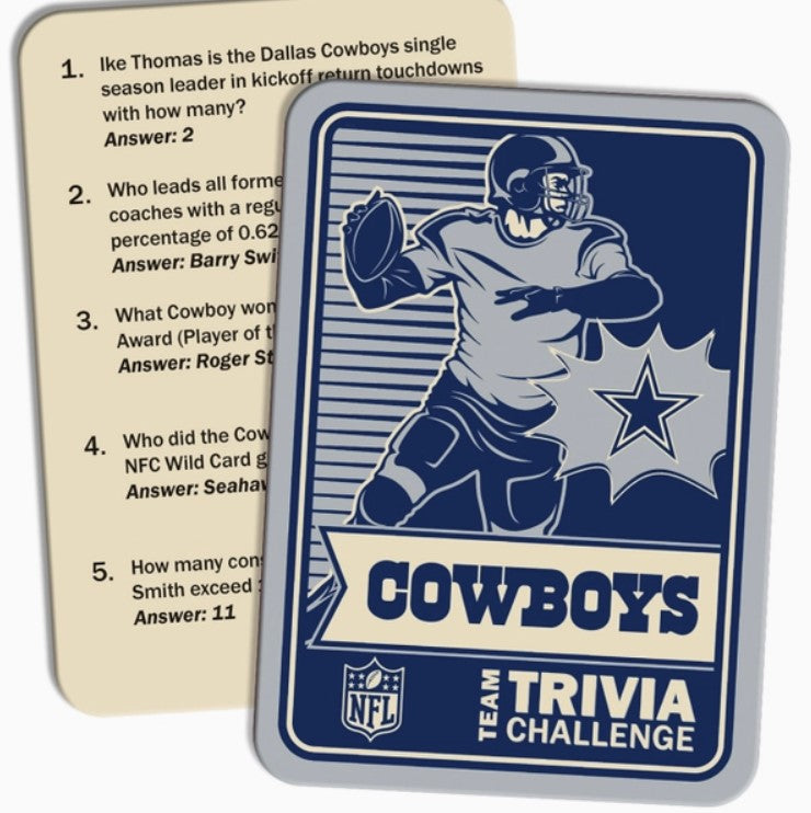 Dallas Cowboys Team Trivia Game