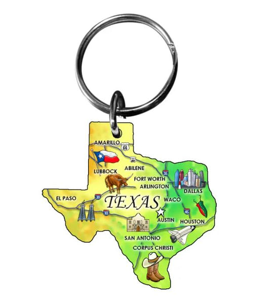 Texas Keychain