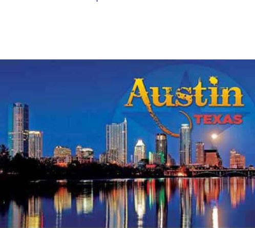 Austin Skyline Post Card