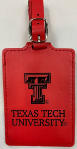 Texas Tech Luggage Tags