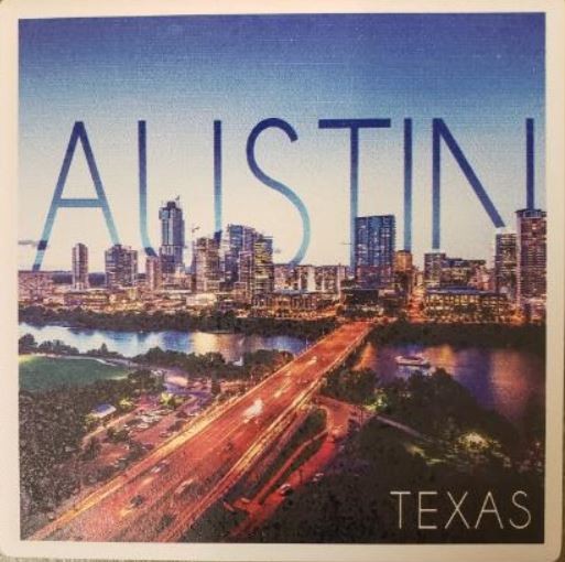 Austin at Dusk Coasters
