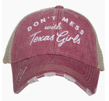 Don't Mess With Texas Girls Hat