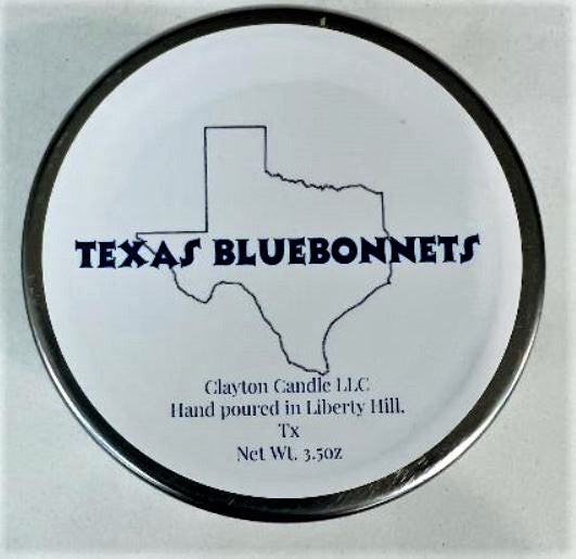 Texas Bluebonnet Candle