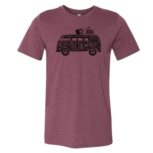 Keep Austin Weird - Hippie Van Tee