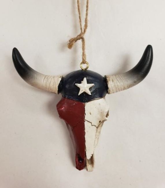 Texas Longhorn Ornament