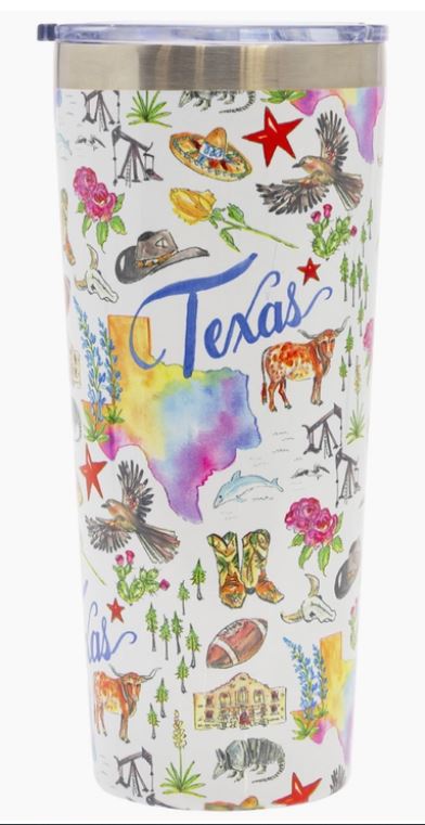 Texas Stainless Steel tumbler